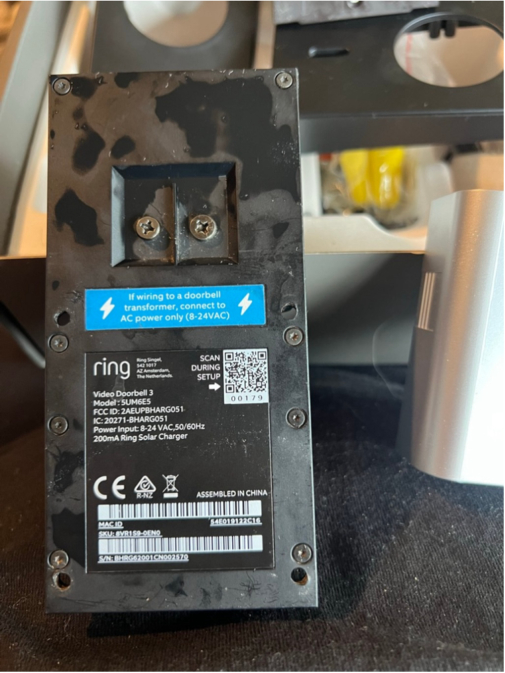 Ring doorbell battery powered 3 plus